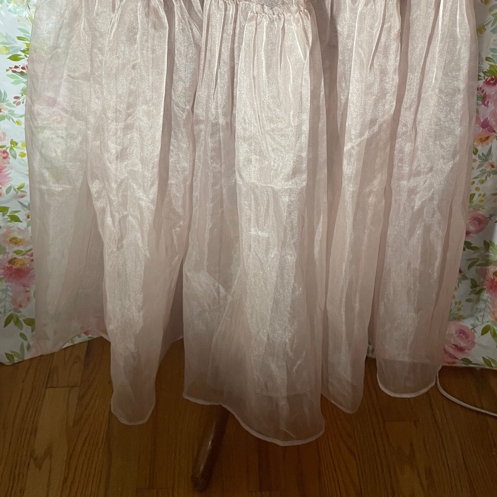 Free People X Brenda Knight Anne Tulle Skirt-A710 - Picture 3 of 3